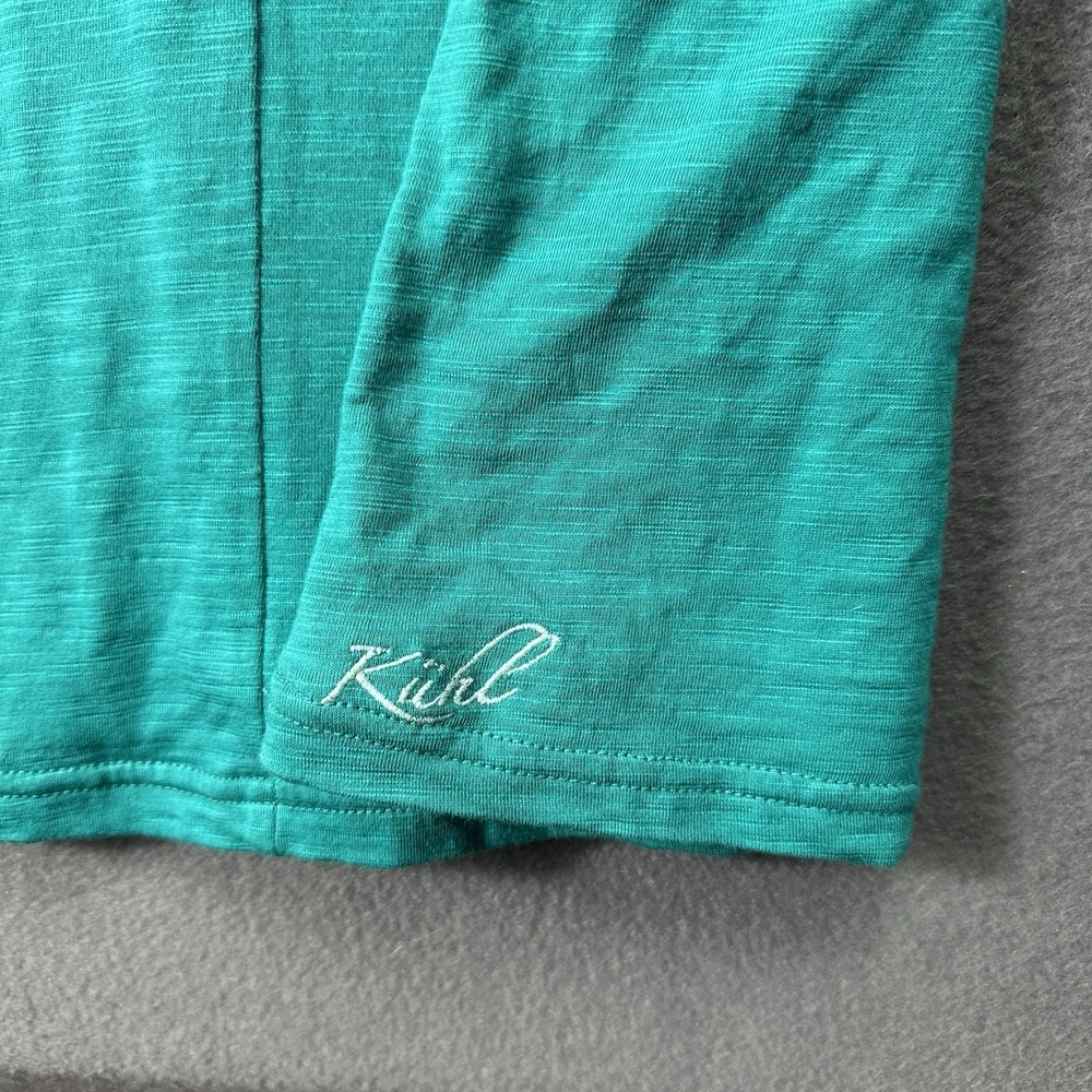 Kuhl‎ Vega Sleeveless Cowl Neck Modal Reversible Dress Women XS Teal Turquoise - Picture 2 of 8